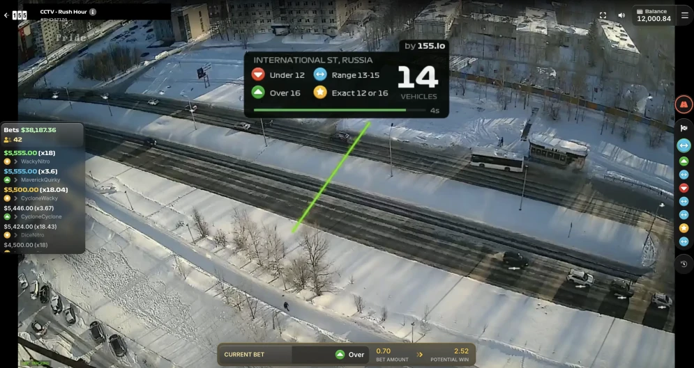 CCTV Rush Hour - Gain x18 sur prediction exacte